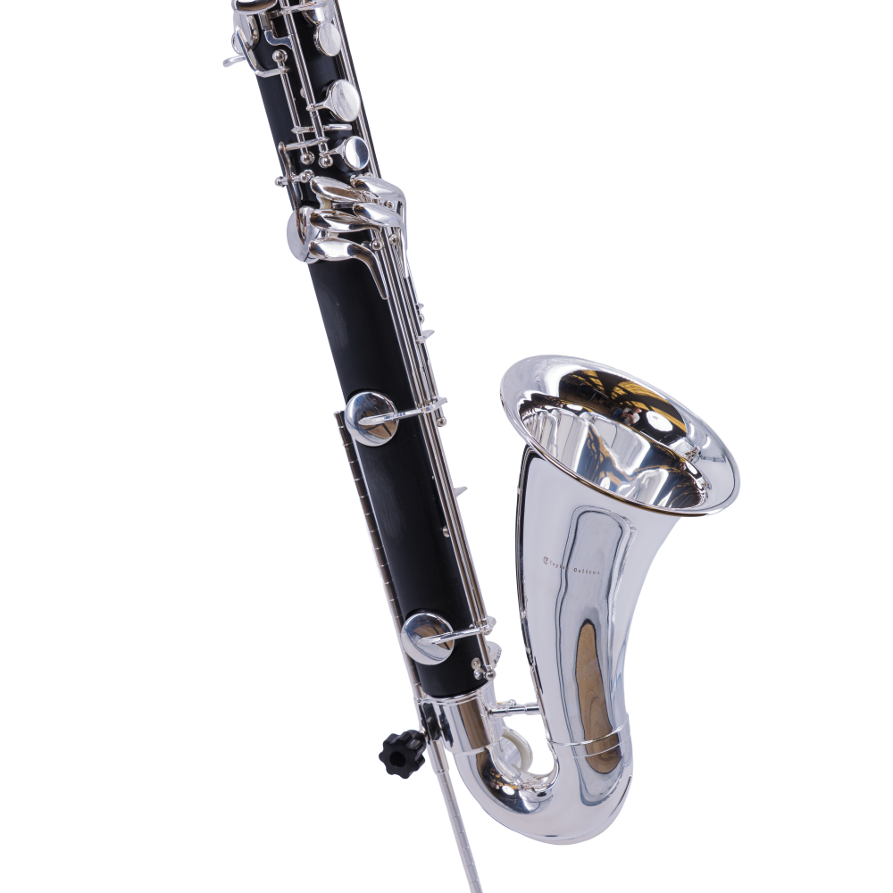 Clarinete Bajo Taylor Collins TCCL-12B Ebonita Llaves Plateadas - Imagen 2
