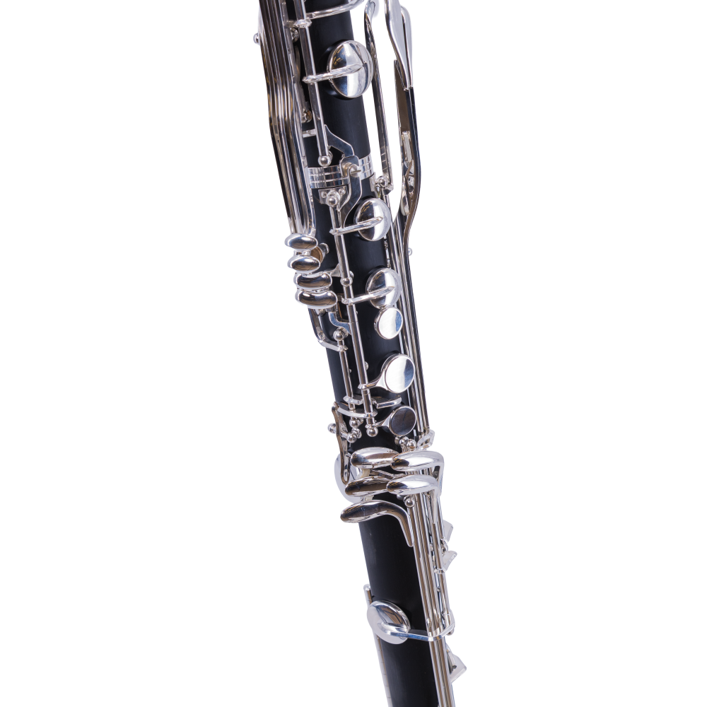Clarinete Bajo Taylor Collins TCCL-12B Ebonita Llaves Plateadas - Imagen 3