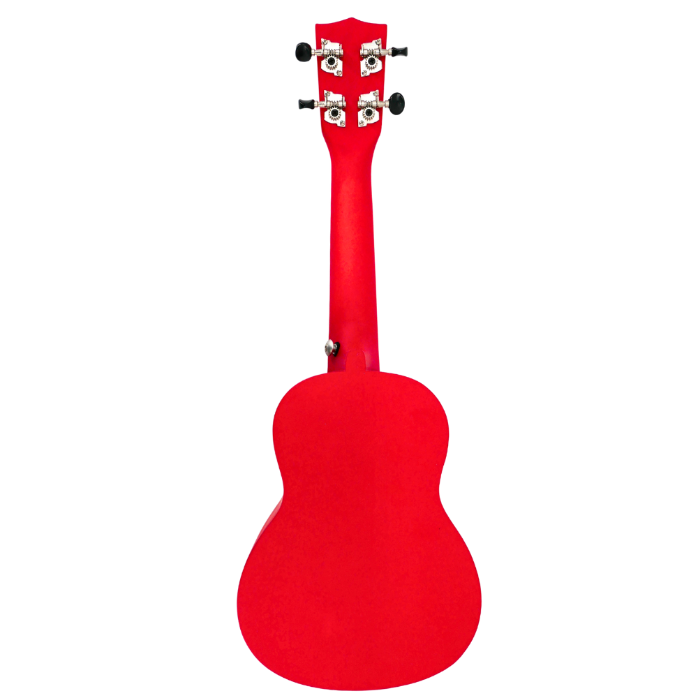 Ukelele Soprano Bones School BSRD Rojo - Imagen 2